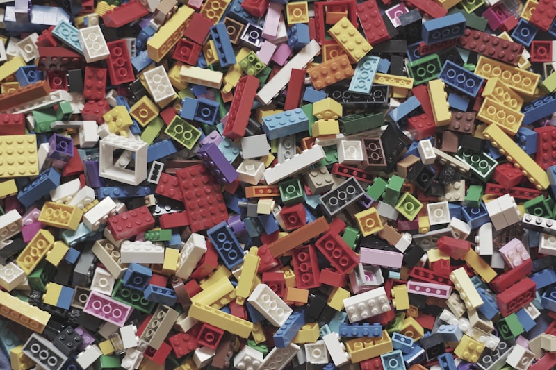 Wooden Building Block Set 100pc
