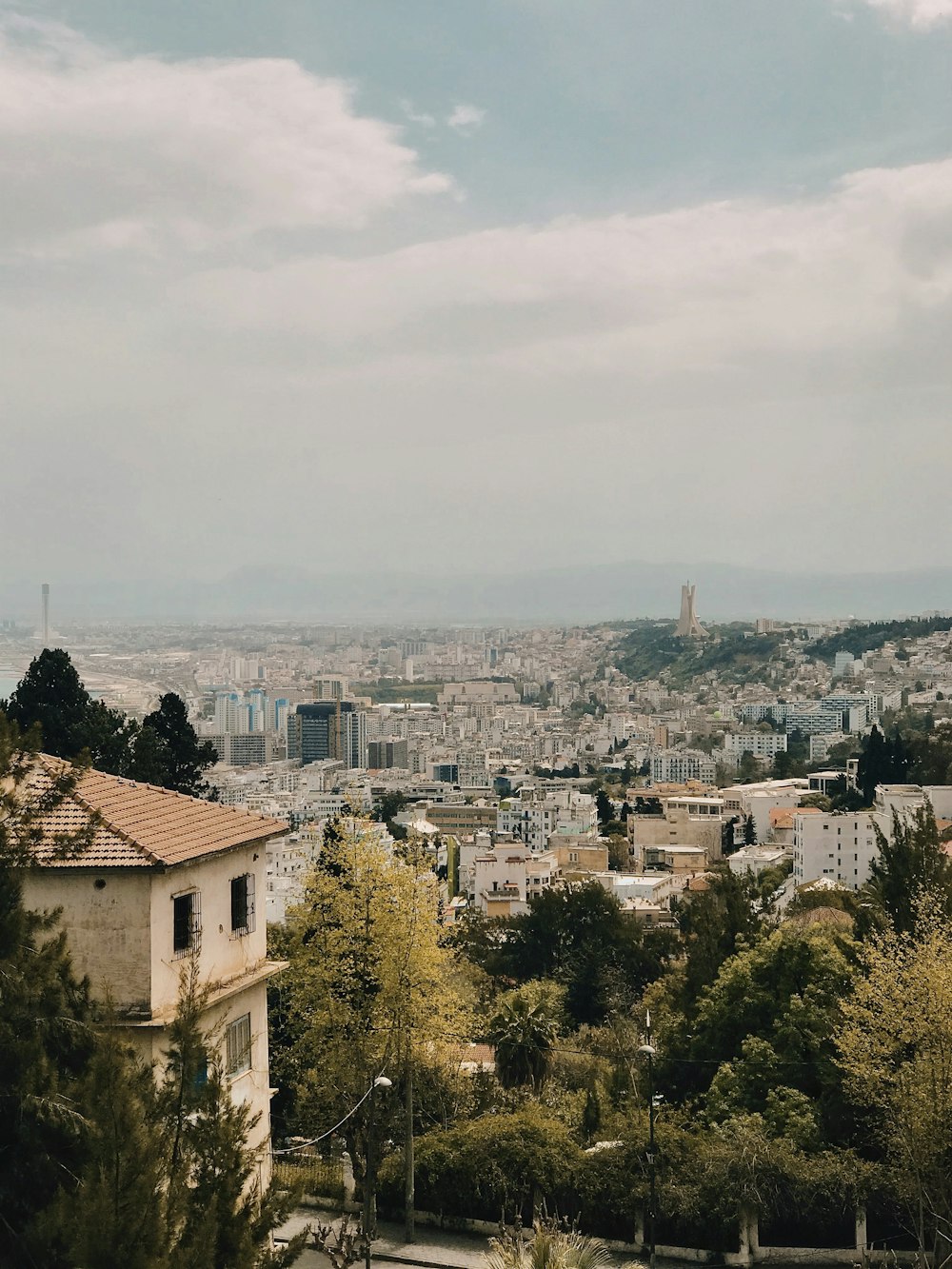 aerial view of city buildings during daytime