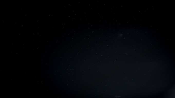 starry night sky over the starry night