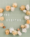 happy birthday with white and yellow flowers
