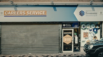 blue and white UNKs store