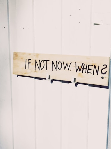 black and white wooden wall decor