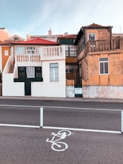 A side-by-side comparison of a property's exterior before and after.