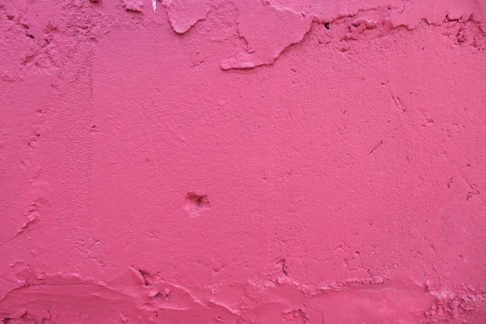 rosa Betonwand tagsüber
