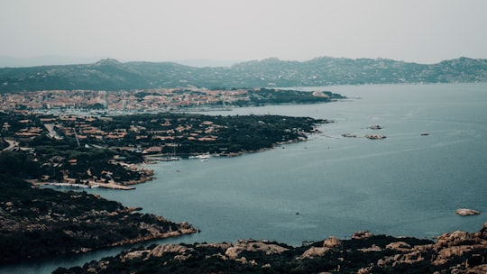 aerial view of body of water during daytime in Sardinia Italy