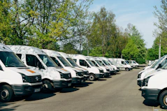 cars parked on parking lot during daytime