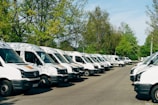 cars parked on parking lot during daytime