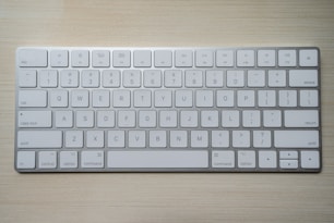 silver and white computer keyboard
