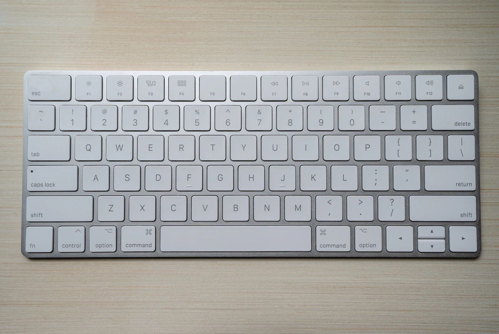 Professional computer keyboard showing essential keyboard shortcuts for Windows productivity