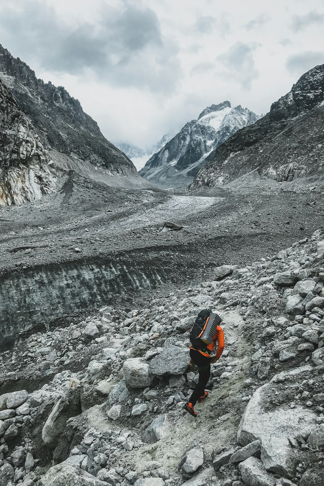 travelers stories about Mountaineering in Mer de Glace, France