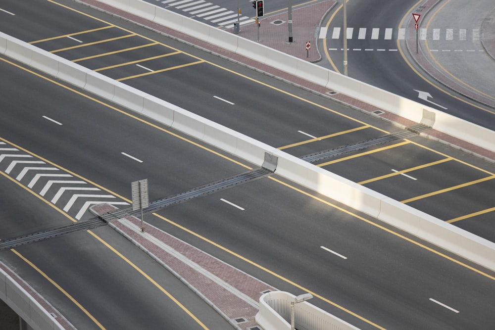 gray concrete road during daytime