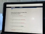 black flat screen computer monitor