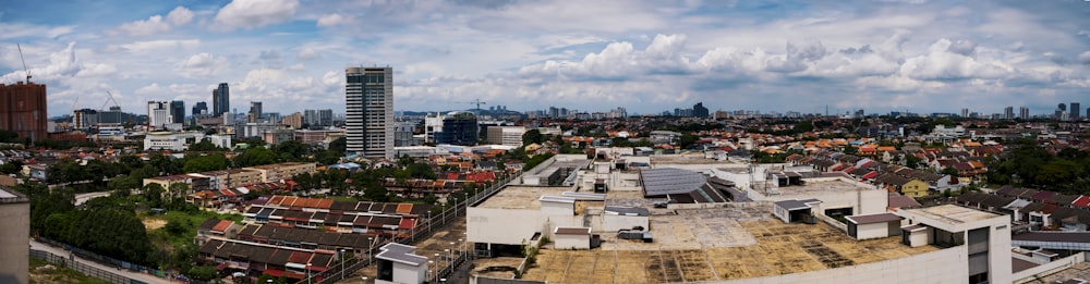 aerial view of city buildings during daytime