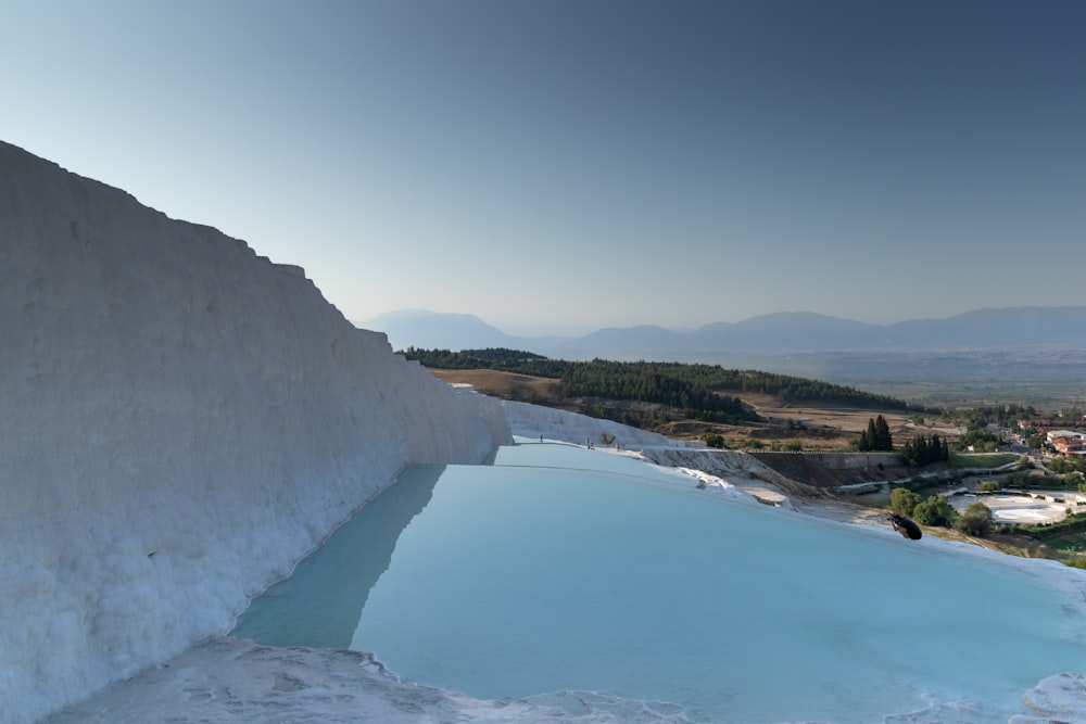 white snow covered mountain during daytime