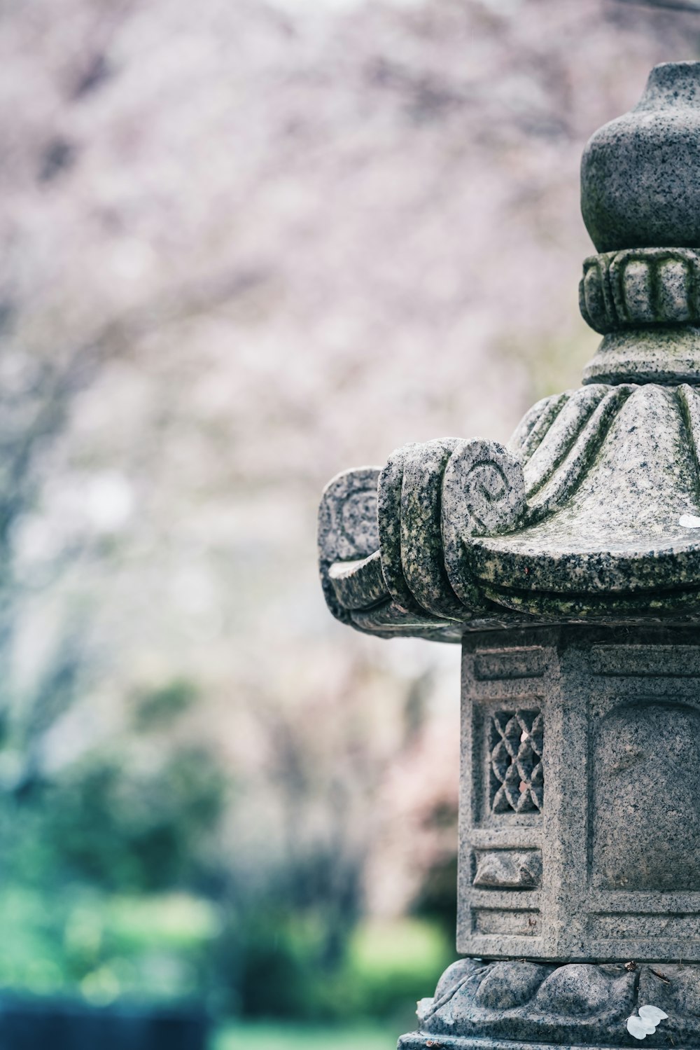 black concrete cross statue during daytime