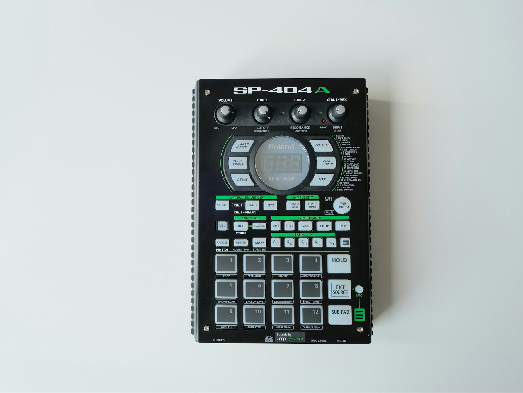 Устройство за музика/бийтове като визуална метафора за аудио атмосфера в урок