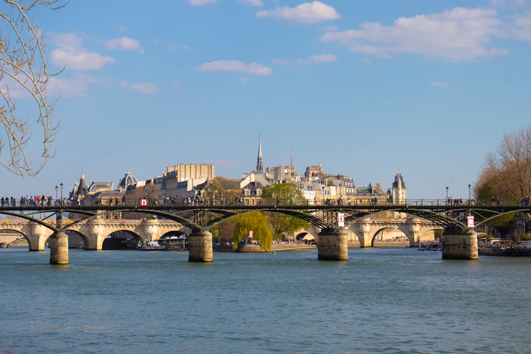 Bridge photo spot Pont des Arts Philharmonie de Paris