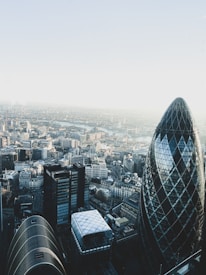 aerial view of city buildings during daytime