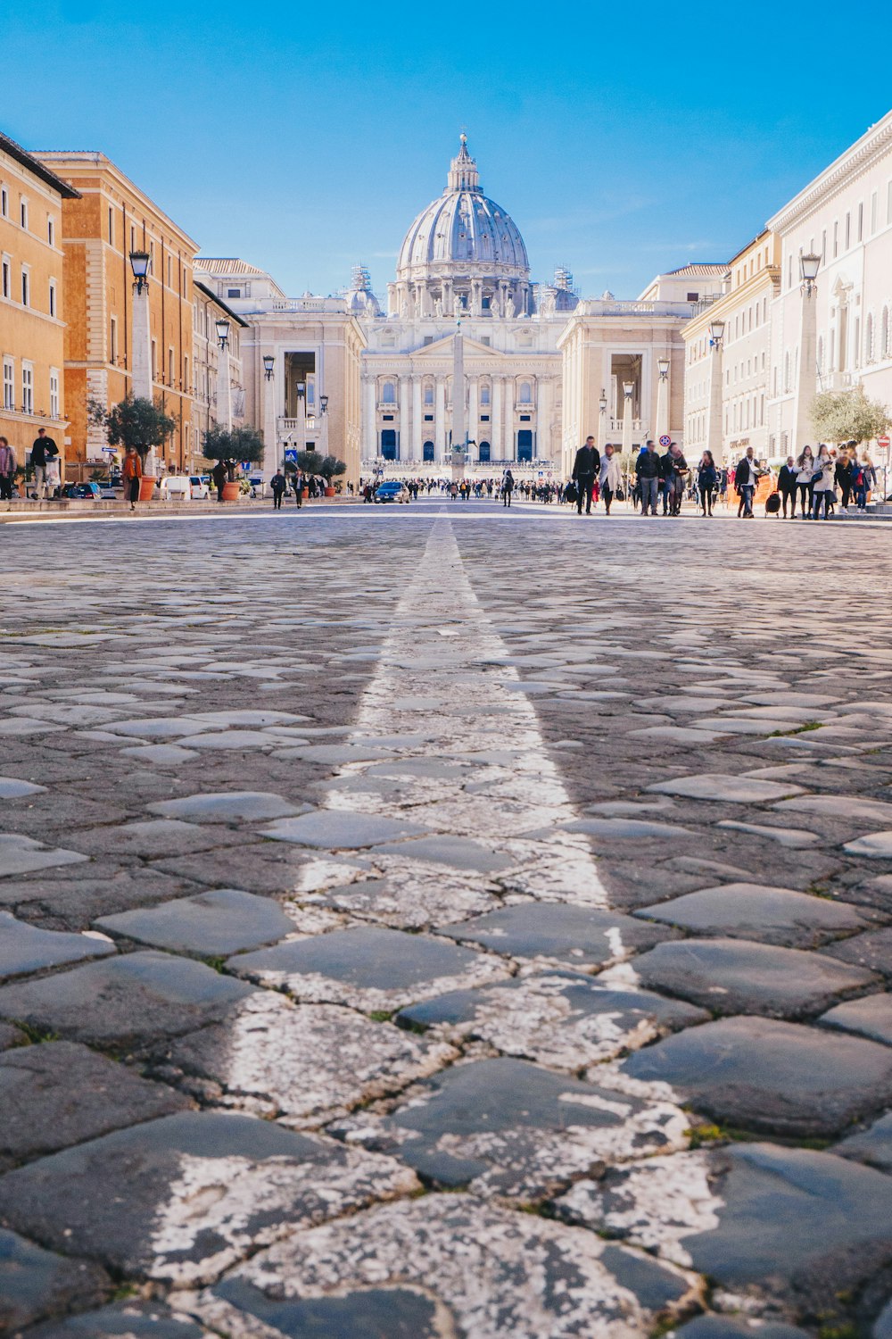 people walking on street near building during daytime