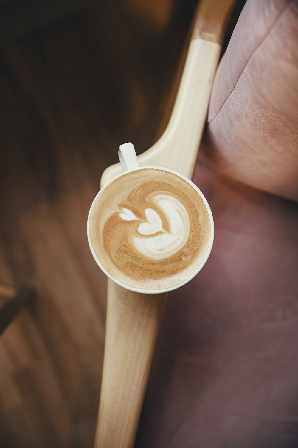 white ceramic mug with coffee