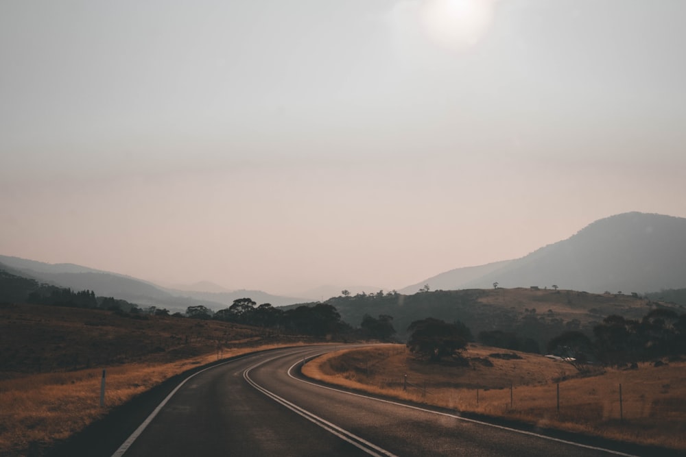 black asphalt road during daytime