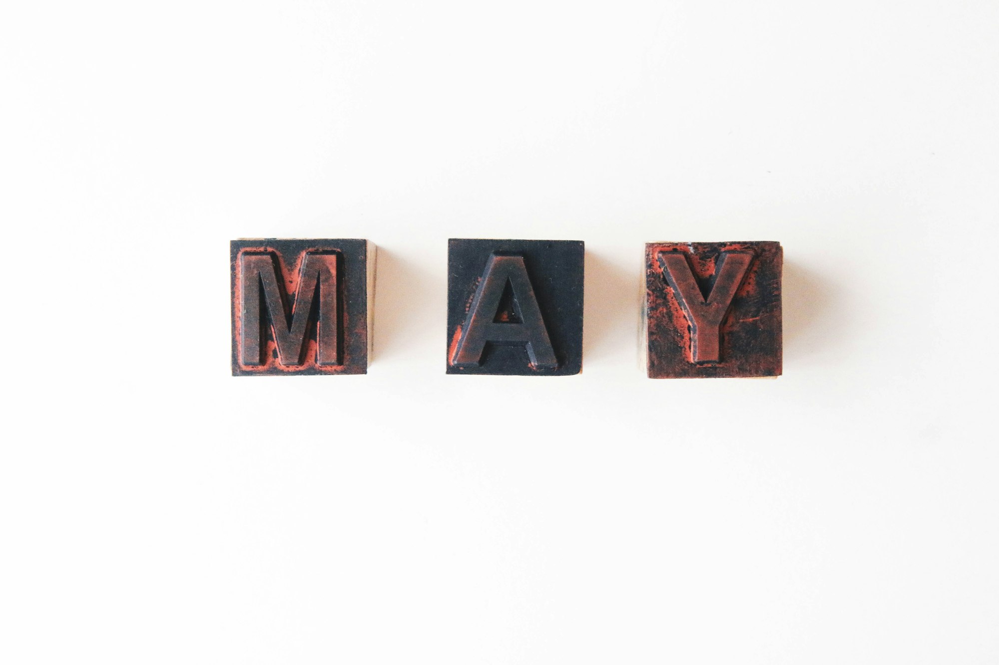 May Month letters