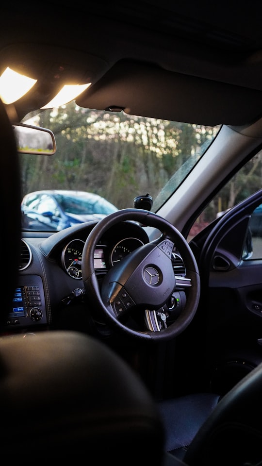 black honda car steering wheel in Cambridge United Kingdom