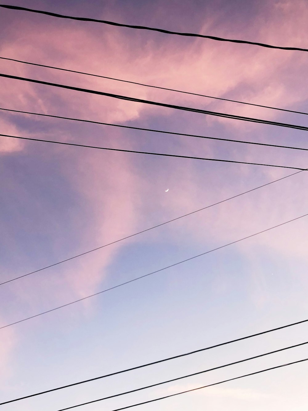 black electric wires under blue sky