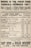 A vintage political advertisement highlights the rise in food prices and unemployment under a radical government compared to 1905. It lists the costs of various food items like bacon, cheese, and sardines under a unionist government in 1905 versus higher prices for the same items in 1909. It promotes tariff reform and increased employment.