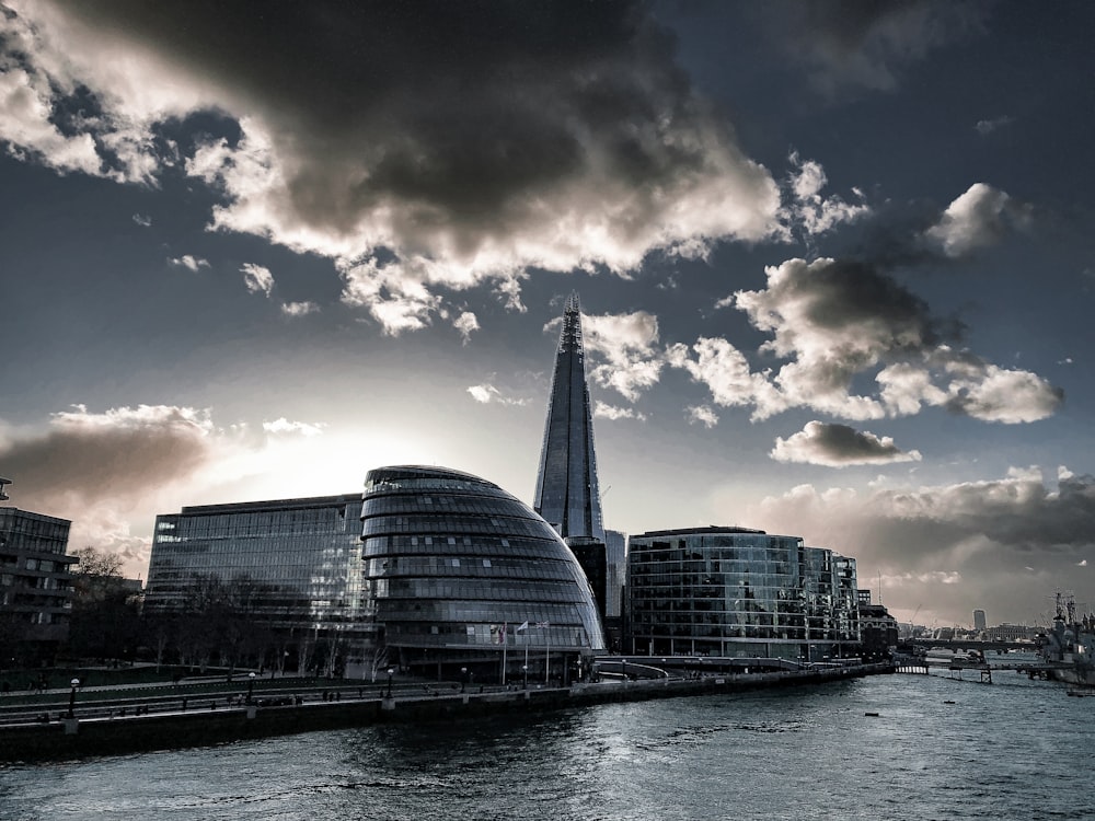 city skyline across body of water during daytime