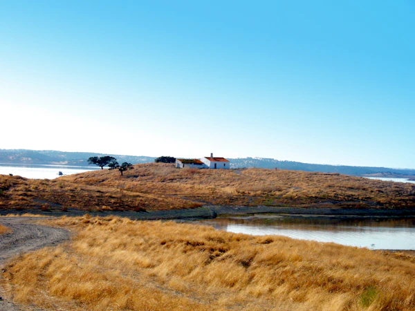 An Alentejo estate under dark skies