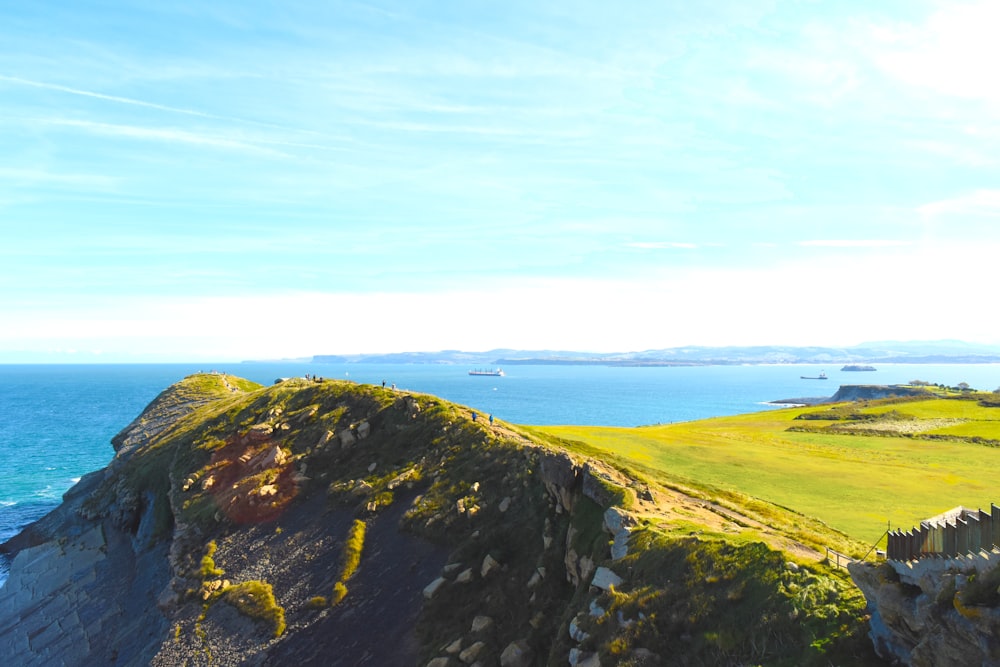 green and brown mountain under blue sky during daytime