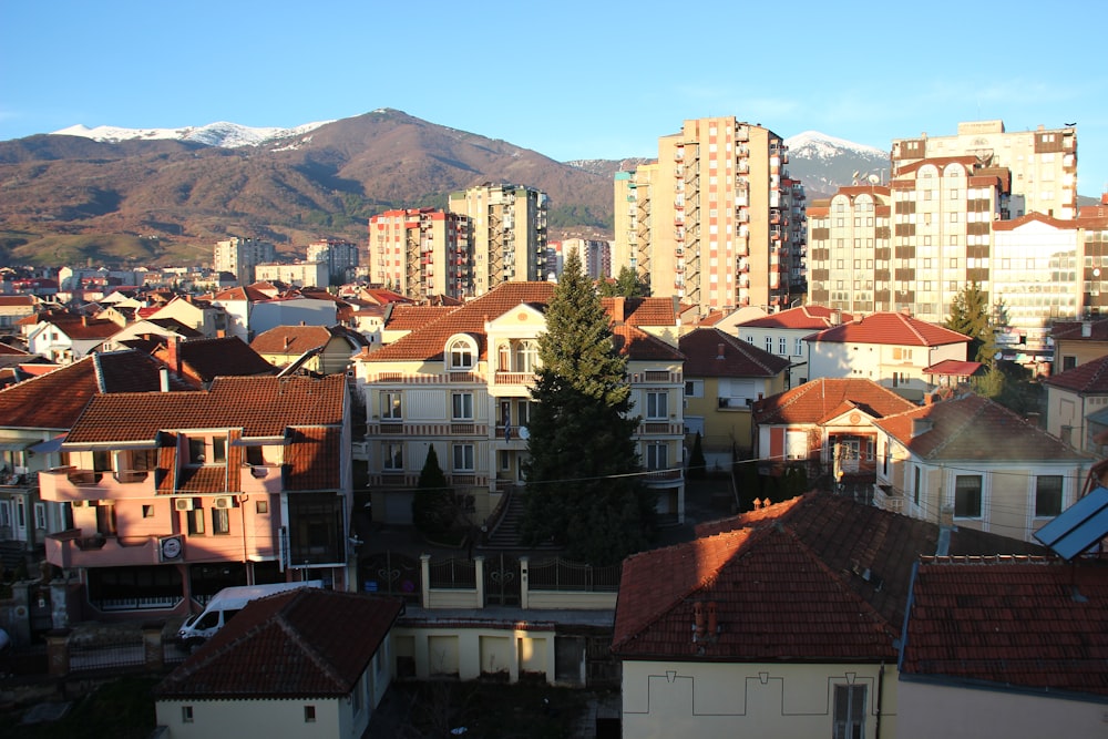 aerial view of city buildings during daytime