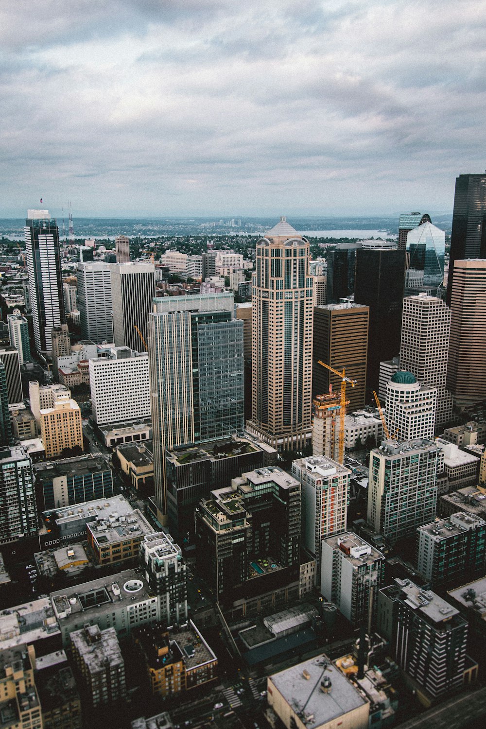 high rise buildings during daytime