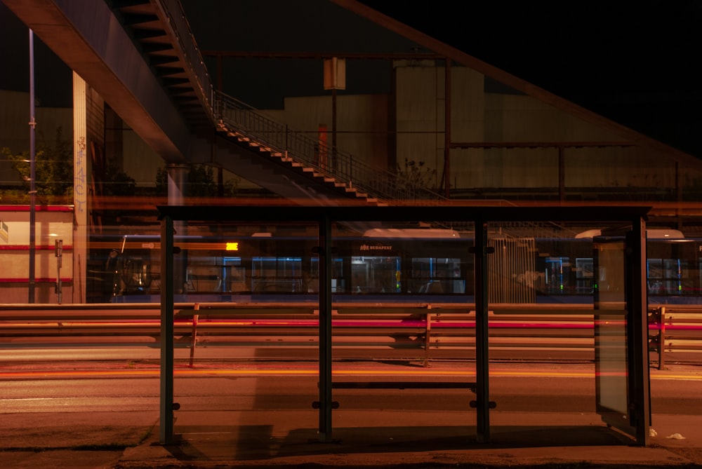 brown and white building during night time