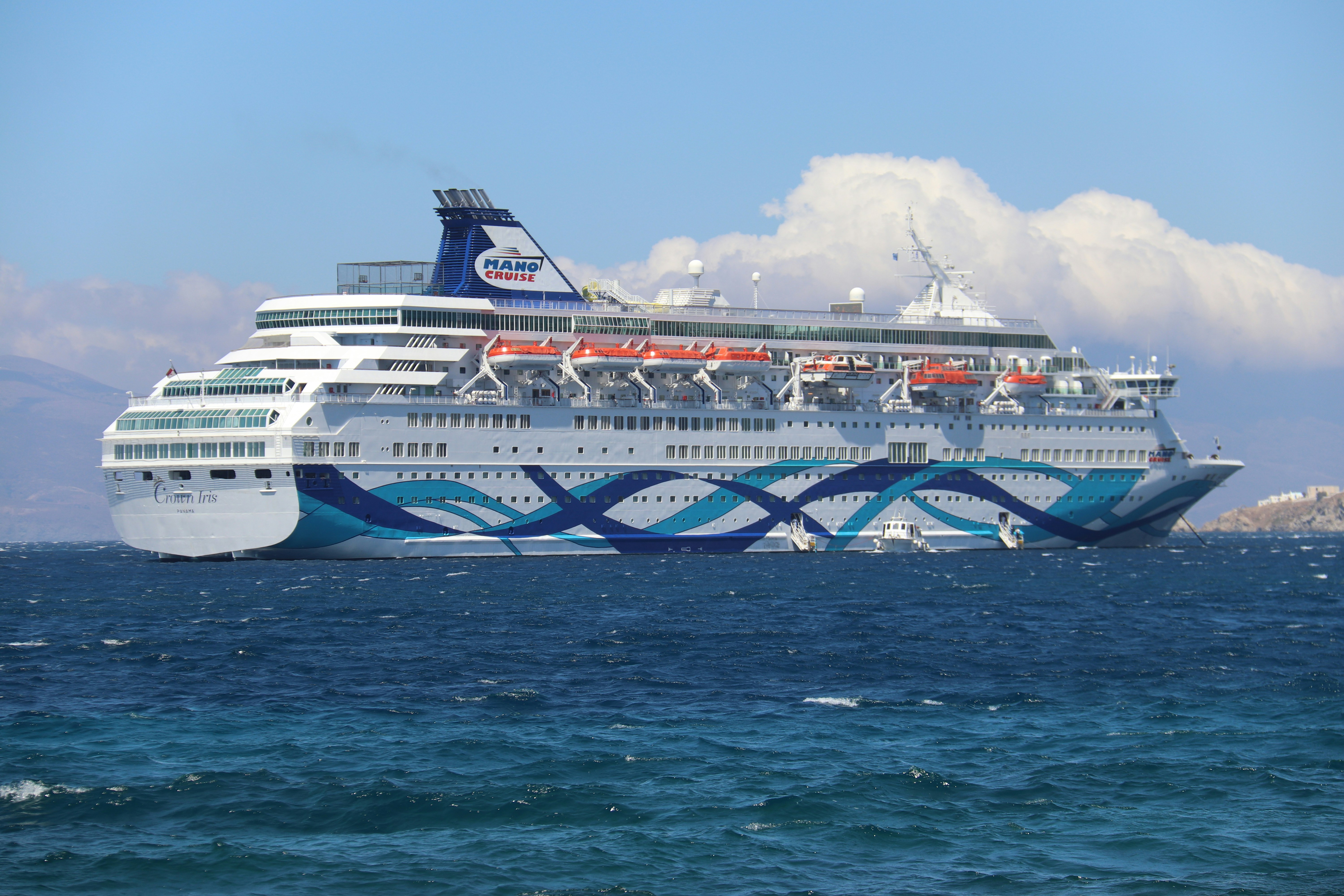 white cruise ship on sea during daytime