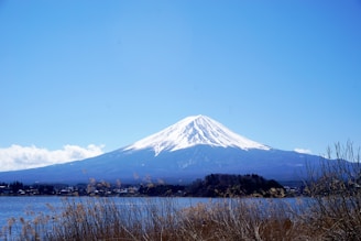 snow covered mountain under blue sky during daytime