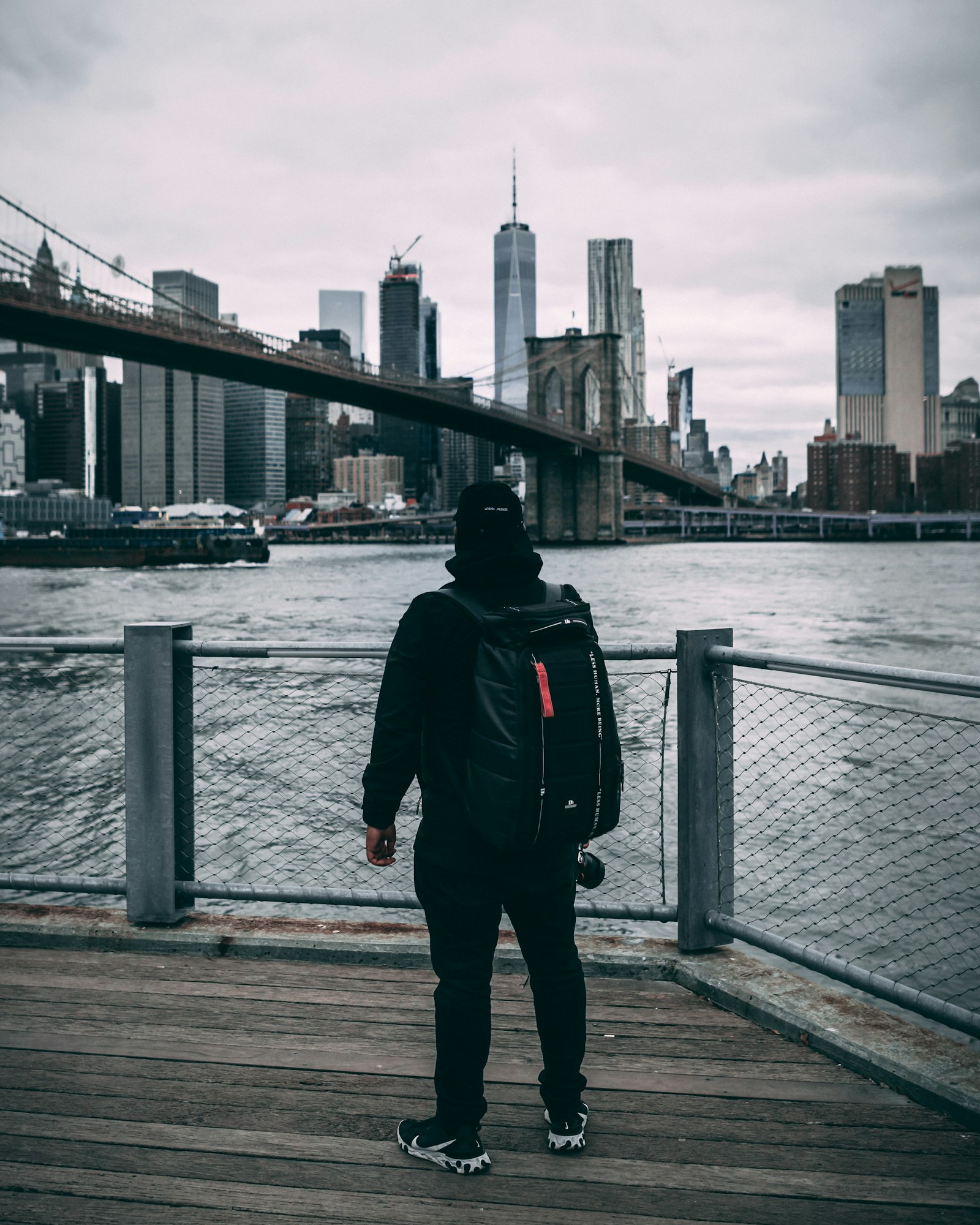 Canon EOS 80D + Sigma 20mm F1.4 DG HSM Art sample photo. Man in black jacket photography