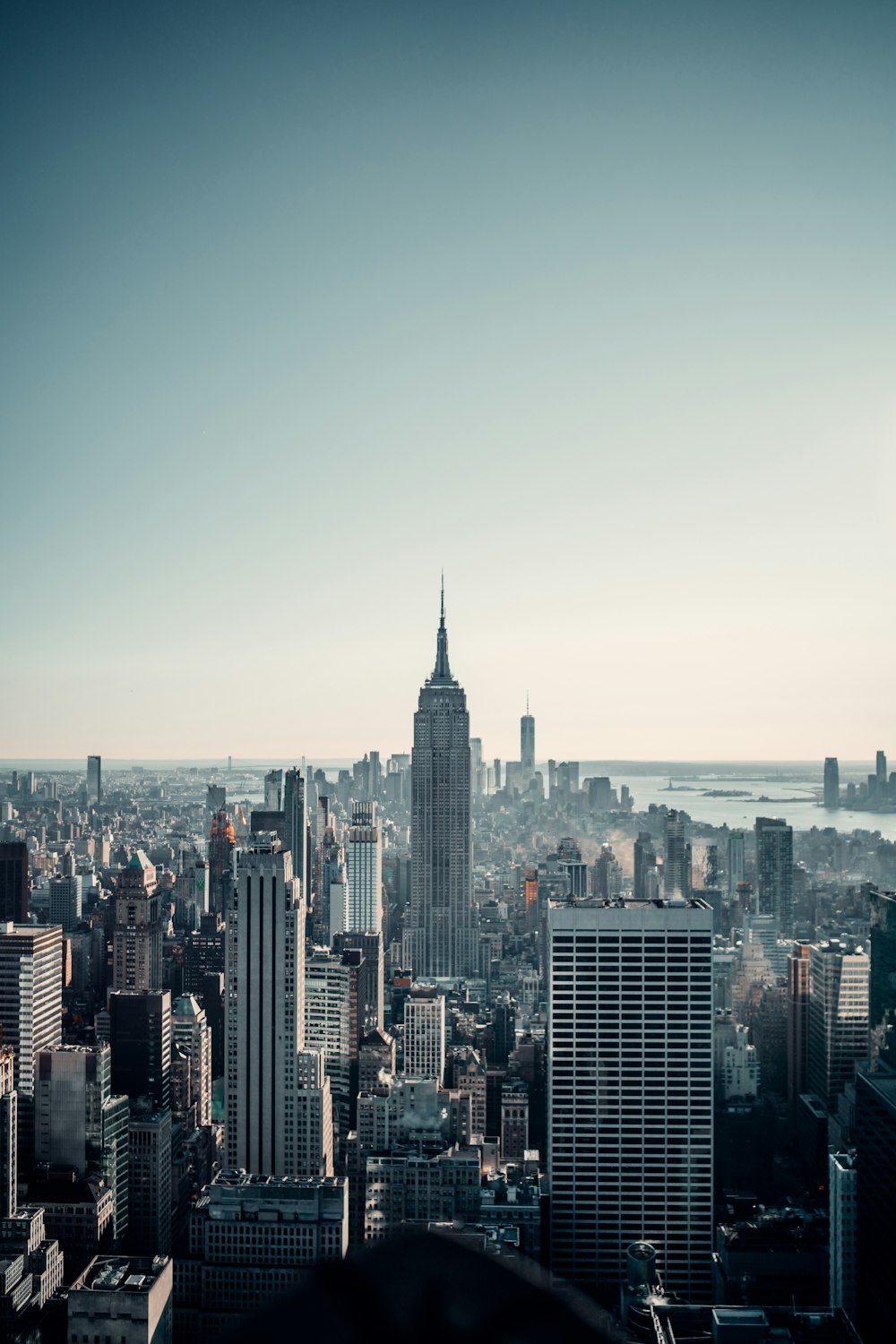 city skyline under gray sky during daytime