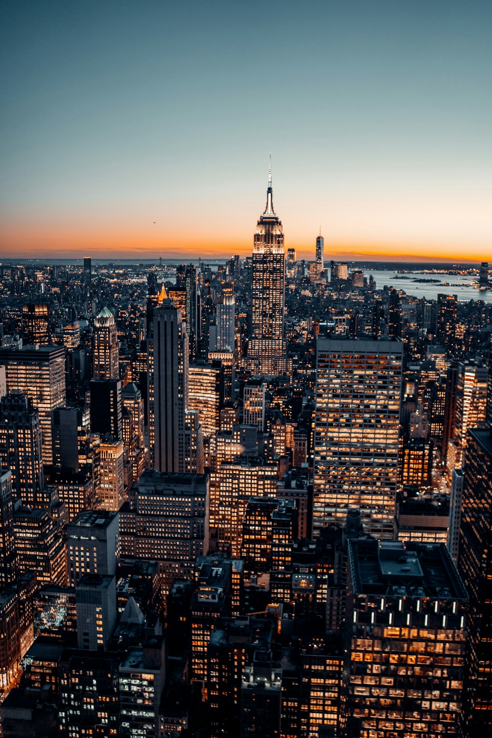 aerial view of city buildings during daytime