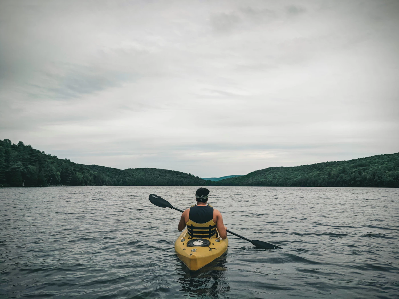Two-person inflatable kayak