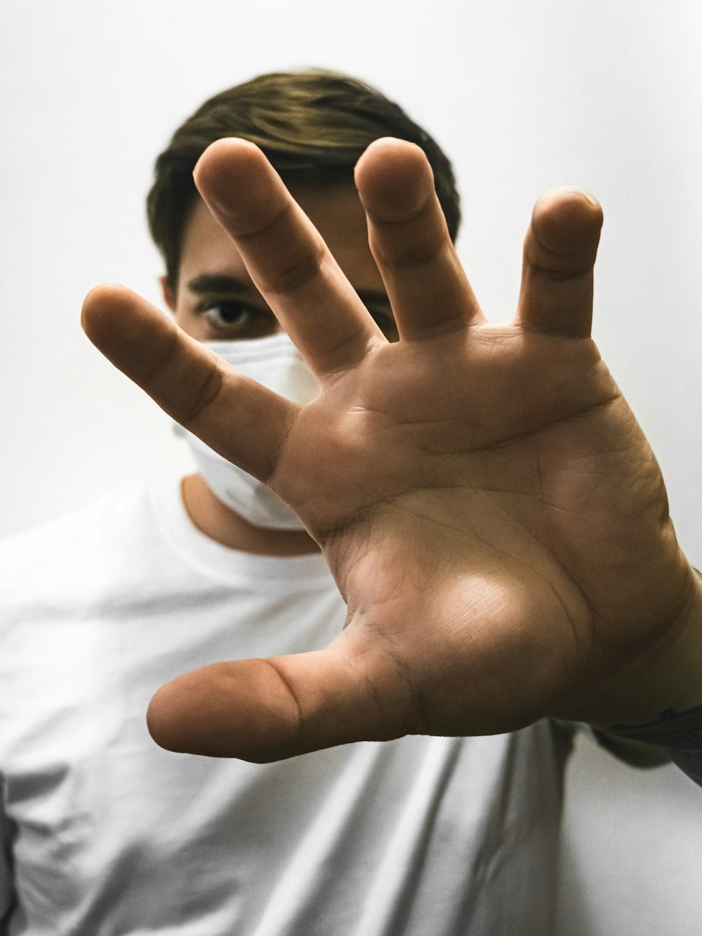 person in white long sleeve shirt