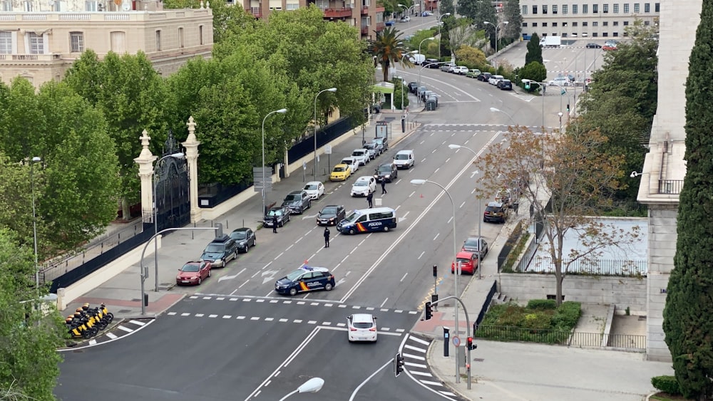 cars on road during daytime