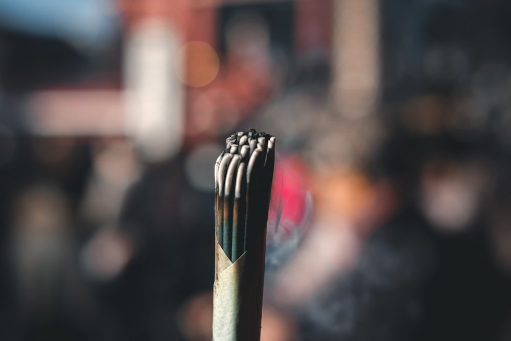 silver fork with white powder