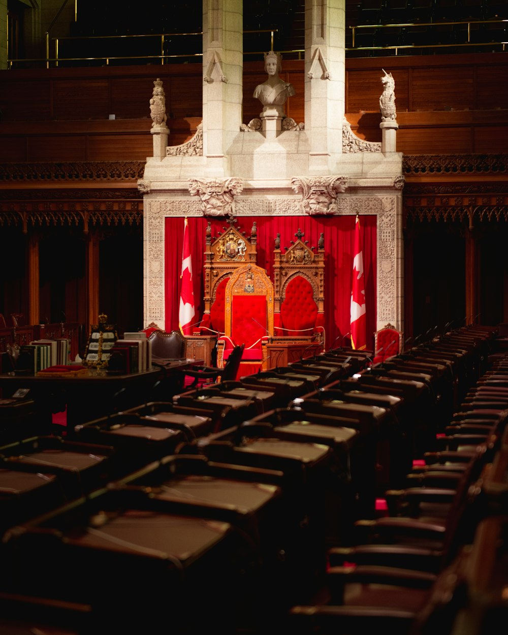 red and gold temple interior