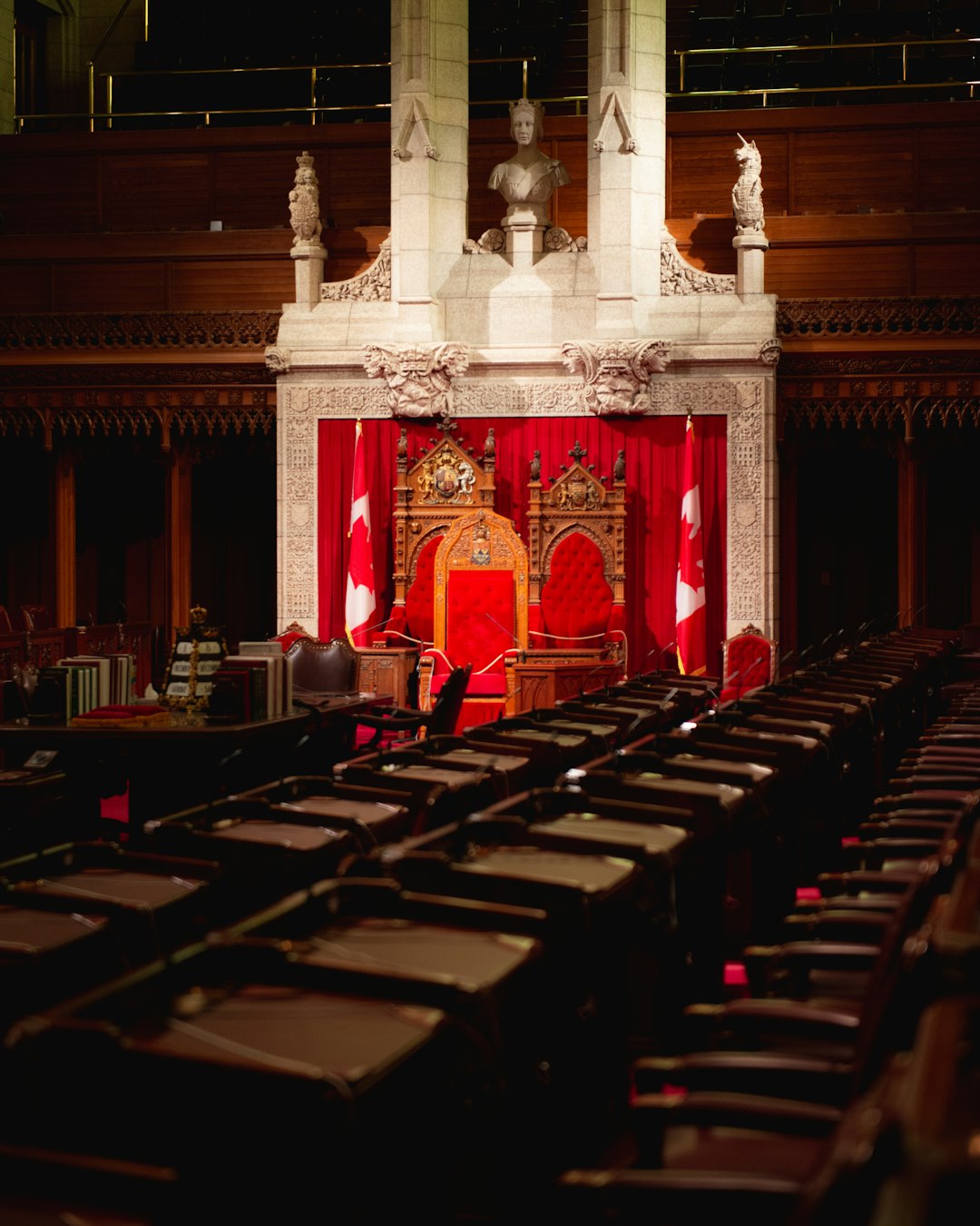 red and gold temple interior