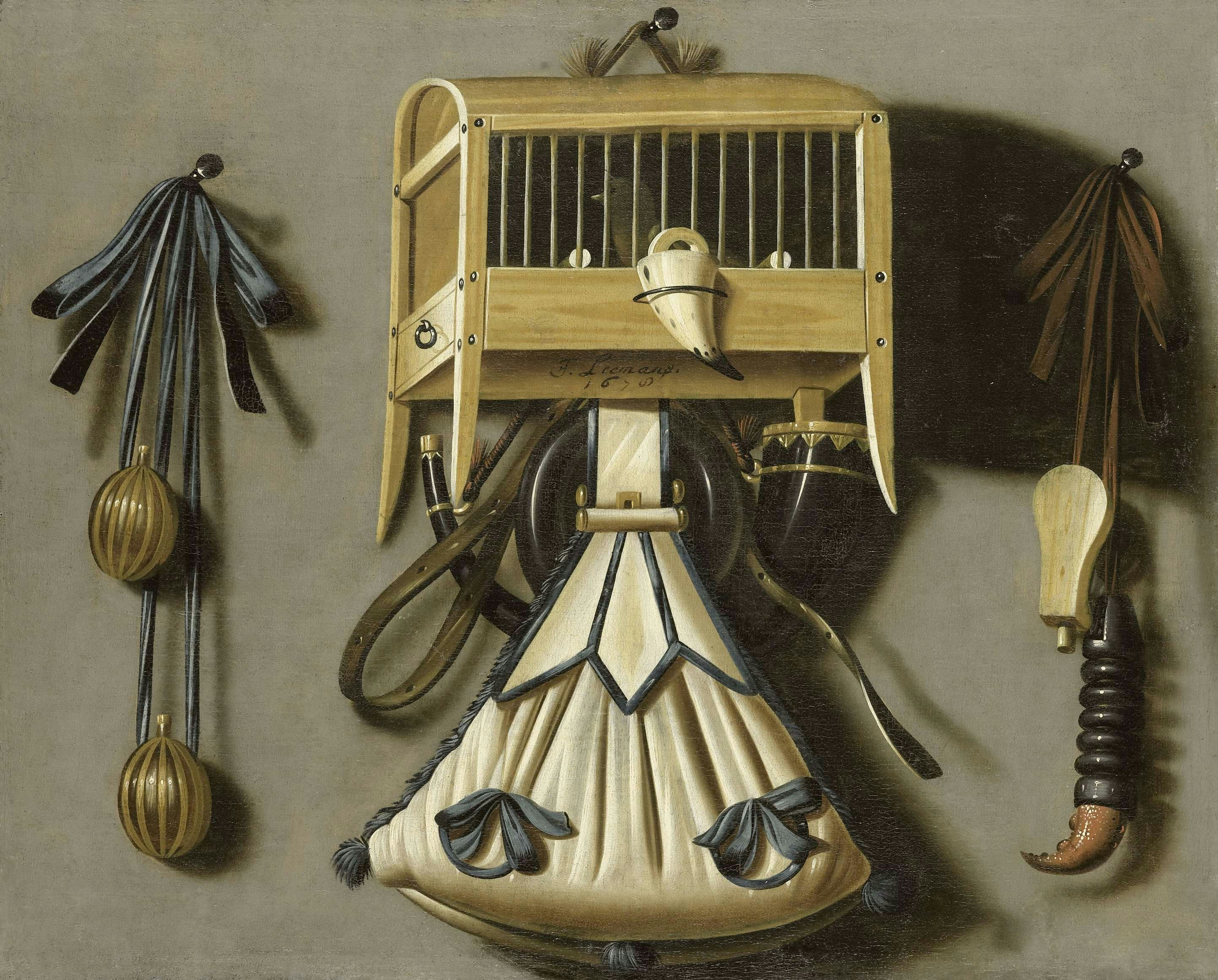 Title: Still Life with Implements of the Hunt.
Date: 1678.
Institution:Rijksmuseum.
Provider: Rijksmuseum.
Providing Country: Netherlands.
Public Domain