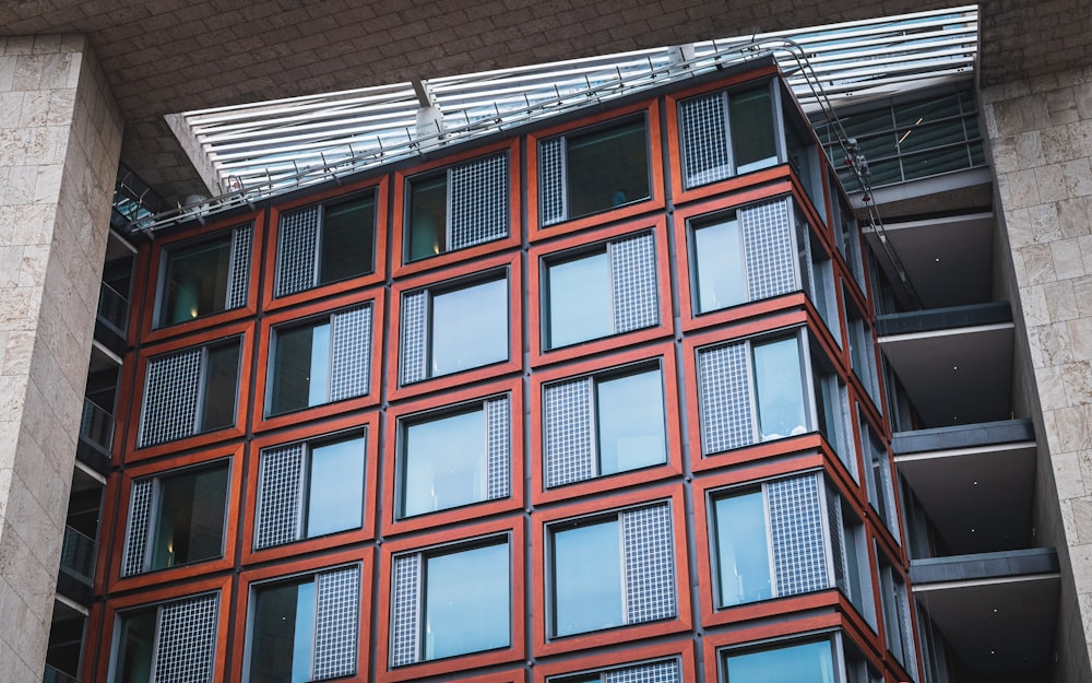 brown and white concrete building