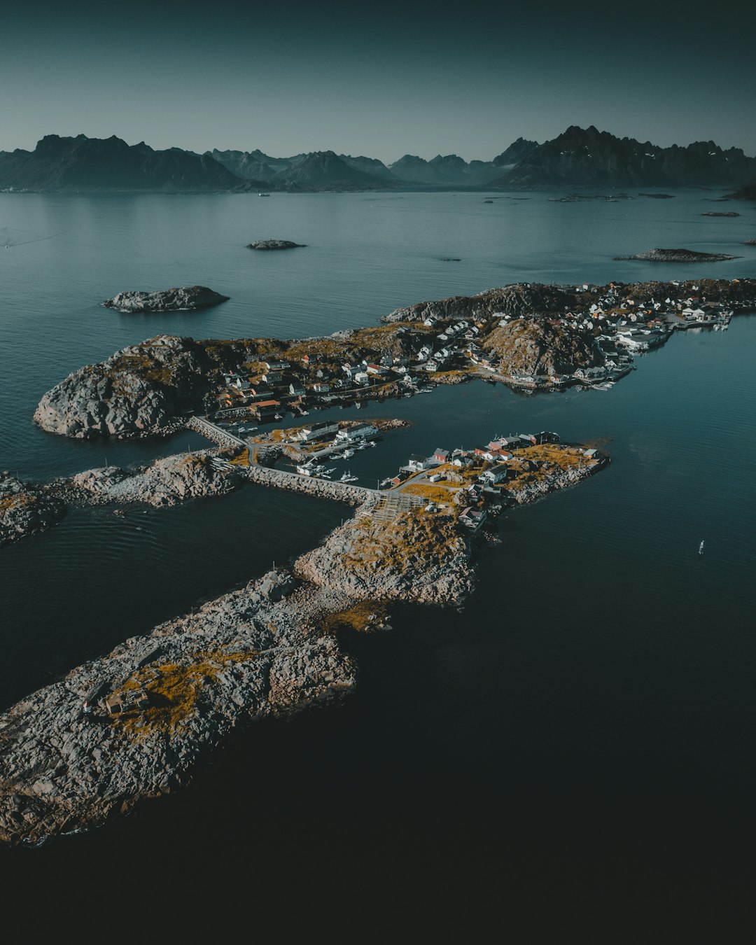 aerial view of island during daytime