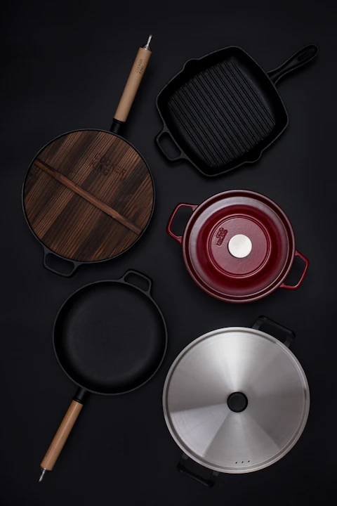 Cast Iron Cookware Set